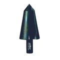 Unibor 1.1/2in-2.1/16in  Cone Drill, 3-Flat Shank, Bluemax Coated 02X4HTI